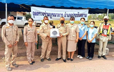 ลงพื้นที่ตรวจเยี่ยมจุดตรวจช่วงเทศกาลสงกรานต์ พารามิเตอร์รูปภาพ 1