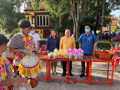 เข้าร่วมกิจกรรมพิธีทำบุญตักบาตรเทโวโรหณะ ... พารามิเตอร์รูปภาพ 1