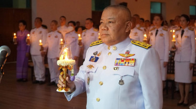เข้าร่วมพิธีถวายเครื่องราชสักการะและวางพานพุ่มและพิธีจุดเทียนถวายพระพรชัยมงคลเฉลิมพระเกียรติสมเด็จพระนางเจ้าสุทิดา พัชรสุธาพิมลลักษณ พระบรมราชินี เนื่องในโอกาสวันเฉลิมพระชนมพรรษา 3 มิถุนายน 2568 ... พารามิเตอร์รูปภาพ 1