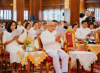 เข้าร่วมพิธีเจริญพระพุทธมนต์ถวายพระพรชัยมงคลแด่ ... พารามิเตอร์รูปภาพ 1