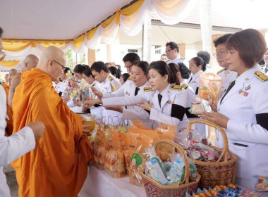 เข้าร่วมพิธีเจริญพระพุทธมนต์และทำบุญตักบาตรพระสงฆ์จำนวน 89 ... พารามิเตอร์รูปภาพ 5