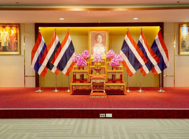 เข้าร่วมพิธีเจริญพระพุทธมนต์และทำบุญตักบาตร พารามิเตอร์รูปภาพ 1